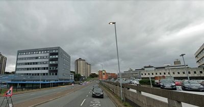 Leak on gas pipe under busy road in the centre of Rochdale