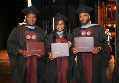 All in the family: Dad, son, daughter earn master's degrees