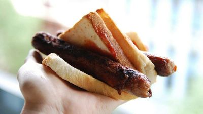 Millions of Australians are giving up the chance to grab a democracy sausage. Will this affect when a winner is called?