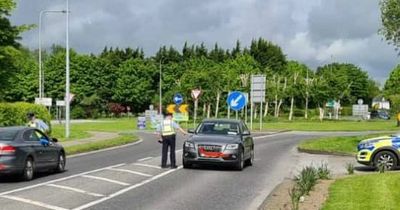 Gardai descend on small town with houses searched, checkpoints and arrest made