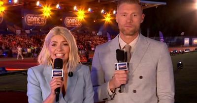 The Games' Holly Willoughby apologises after she's criticised for 'mocking' co-star