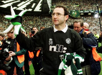 Martin O'Neill teases Ange Postecoglou over his first season Treble as Celtic manager looks to emulate legendary predecessors