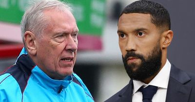 Gael Clichy hit by pint of beer and Martin Tyler booed at Man City title reunion