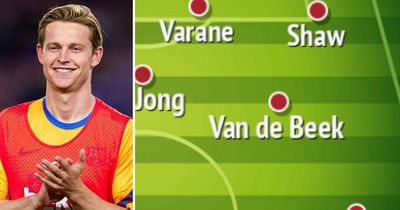 Three ways Manchester United could line up if they complete Frenkie de Jong transfer