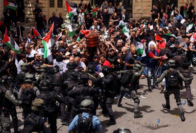 Israeli police attack on Shireen Abu Akleh mourners sparks outcry