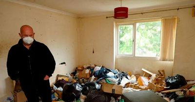 Horrified landlord finds mountains of rubbish, faeces and unbearable stench in rented flat