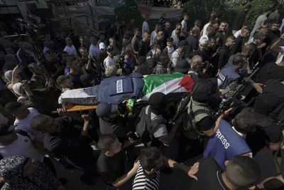 Nicola Sturgeon condemns 'disgraceful' Israeli police at murdered journalist's funeral