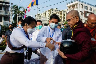 Myanmar junta organises huge religious event