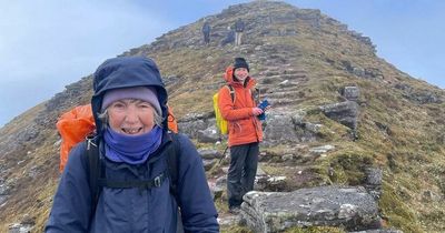 Edinburgh pensioner, 81, climbs huge mountain to raise cash in memory of late father