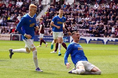 Hearts 1 Rangers 3: Ibrox youngsters steal the show as home side sweat over Boyce