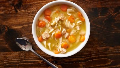 Watch sodium levels, add your own veggies to those ready-to-eat soups