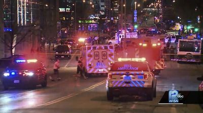 At least 20 people were injured in 2 shootings after a Bucks game in Milwaukee