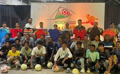 Kochi Soccer League for socially backward kids