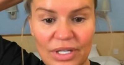 Kerry Katona concerns fans as she shares hospital snap after eating disorder confession