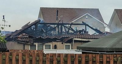 Scottish family 'lose everything' after caravan fire destroys their home