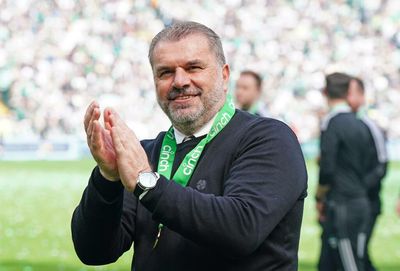 Ange Postecoglou speech thrills Celtic support after title triumph and rout over Motherwell