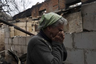 Russian missile leaves widow with just one memento of late husband