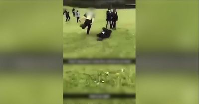 School security guard suspended after video shows boy, 14, being knocked to the ground