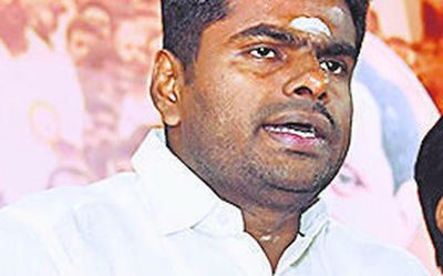Annamalai demands judicial probe into R.A. Puram eviction