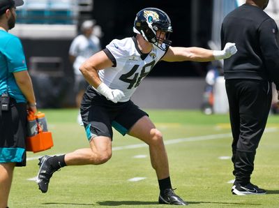 Jags LB Chad Muma discusses taking field with Devin Lloyd, former Wyoming teammate Trey Smith