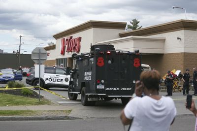 At least 10 people were killed in a shooting at a supermarket in Buffalo, N.Y.