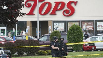 Police respond to mass shooting at supermarket in Buffalo, New York