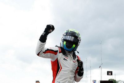 Indy Lights Indy GP: Lundqvist clinches win in interrupted Race 2