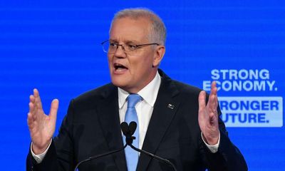 Scott Morrison uses Liberal party campaign launch to set up housing battle with Labor