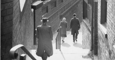 The lost hills and walkways of Nottingham city centre