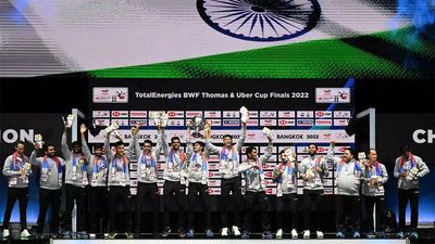 Historic title triumph: India stun Indonesia 3-0 to win Thomas Cup