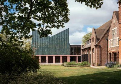 Homerton College, Cambridge dining hall: good enough to eat in