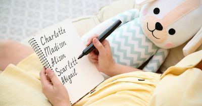 Mum's list of 'guilty pleasure' names for babies leaves people in stitches