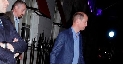 Prince William spotted after rare night out at exclusive Mayfair private members' club