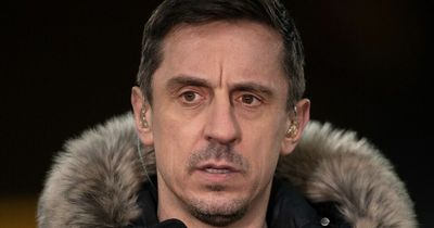 Gary Neville predicts Premier League title race "twist" involving Liverpool and Man City