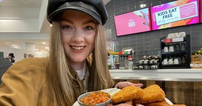 Woman tucked in to fry ups at Asda, Tesco and Morrisons - and there was more than one disaster