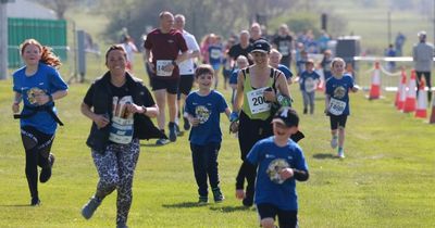 More than 6,500 runners help raise almost 210,000 to help children with cancer in UK's biggest charity fun run