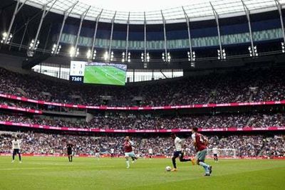 Three fans arrested over ‘discriminatory gestures’ in Burnley away end at Tottenham match