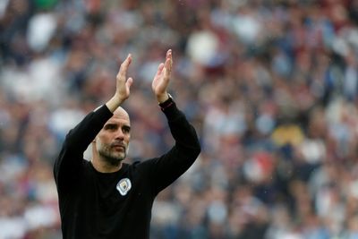 Guardiola urges Man City to seize title after dramatic West Ham draw