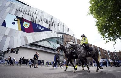 Two men arrested at Tottenham vs Burnley following ‘discriminatory gestures’