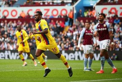 Aston Villa 1-1 Crystal Palace: Jeffrey Schlupp nets late equaliser to earn Eagles point