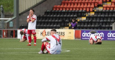 Airdrie boss: Defeat to Queen's Park left players on their knees in dressing room after cruel end to season