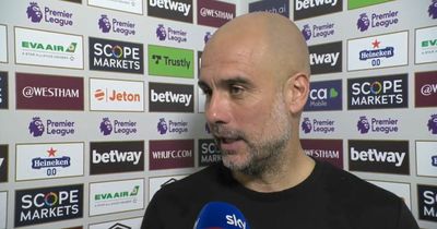 Pep Guardiola issues passionate warning to Liverpool after Man City drop points against West Ham