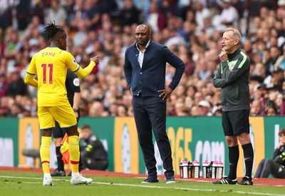 Wilfried Zaha must manage reactions better, admits Crystal Palace boss Patrick Vieira