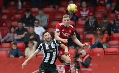 Jim Goodwin questions refereeing decisions in Aberdeen’s draw with St Mirren