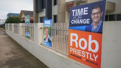 Tension builds over three-cornered contest in Nicholls electorate, despite vast Nationals margin