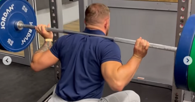 Conor McGregor back squatting as he boasts 'it's not even heavy' after completing set