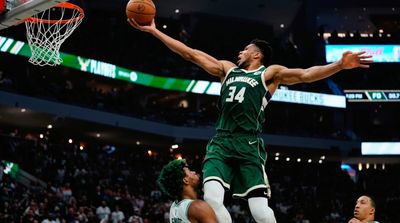 Giannis Becomes First Player With 200/100/50 in One Series