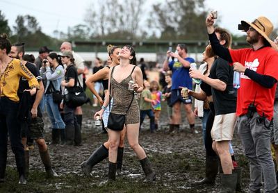 Lismore kicks up its mud-caked heels at free concert following ‘two months of hell’