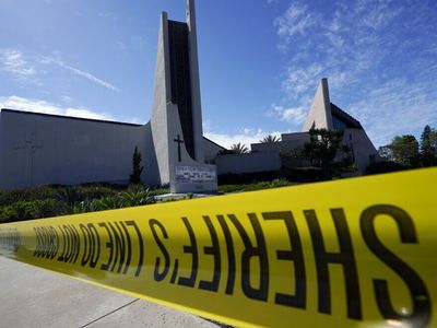 California churchgoers hog-tied gunman in deadly attack