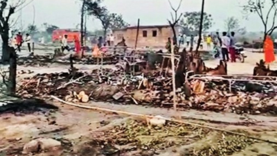 Stubble burning caused fire that killed 1.5-year-old girl